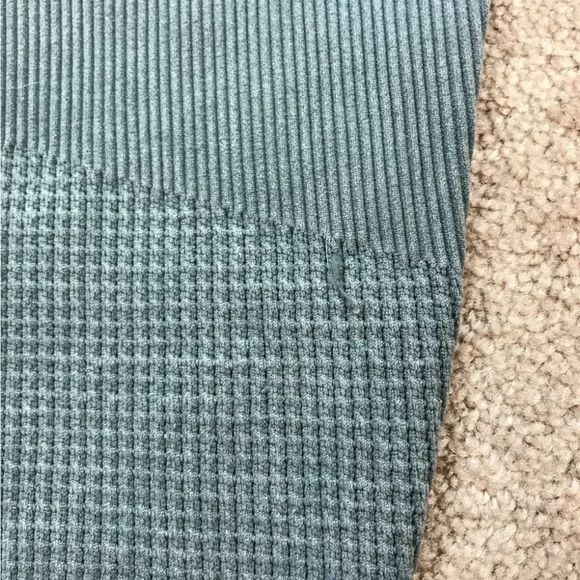 NWT Aerie Thermal Leggings Thighs Textured Stretch Ribbed High Waisted - Picture 7 of 8